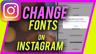 How to Change Instagram Username Font - Easy Instagram HACK