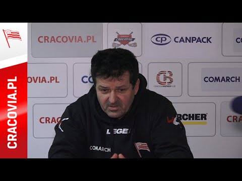 Konferencja prasowa po meczu JKH GKS Jastrzębie - COMARCH Cracovia (26.02.2020)
