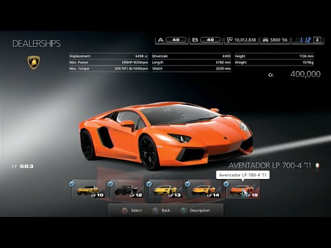 Gran Turismo 5 | All Cars Full List Premium Dealerships [Including DLC] [4K PS3]