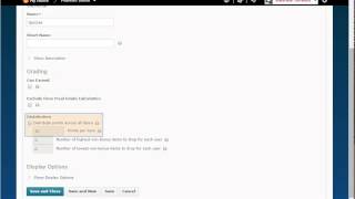 D2L Brightspace v10.4 Creating Grade Book Categories
