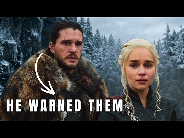 JON SNOW WARNED EVERYONE ABOUT DAENERYS (NOBODY LISTENED)