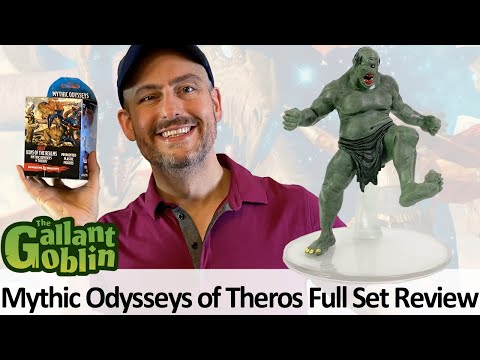 Mythic Odysseys of Theros Minis Full Review - WizKids D&D Icons of the Realms Prepainted Minis