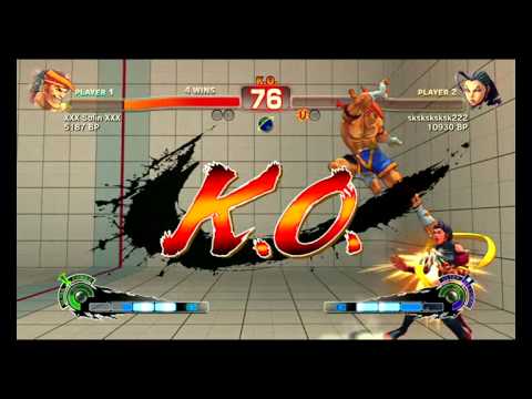 HD - Super Street Fighter 4 AE \\\  XXX Solin XXX (ADON) vs (ROSE) sksksksksk222 \\\