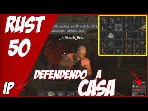 Rust Legacy 🔫 RAID SEM C4 💥 INVADIRAM NOSSA CASA