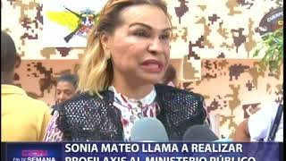 Sonia Mateo llama a realizar profilaxis en Ministerio Público