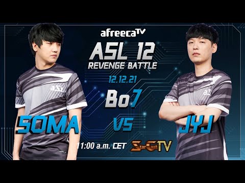 [ENG] ASL S12 Revenge Battle Soma vs JYJ (ZvT, Bo7) - Starcraft Remastered (StarCastTV English)