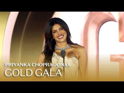 Priyanka Chopra Jonas Receives the Global Vanguard Award | Gold Gala 2026