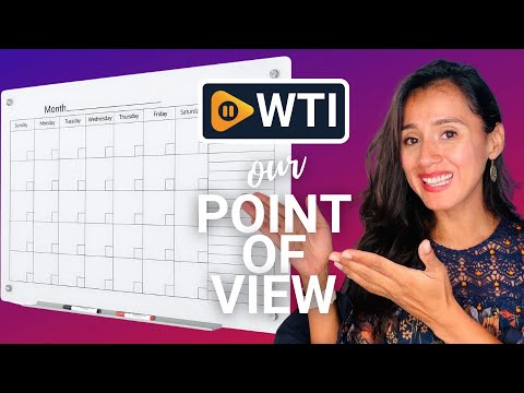 J&J worldwide Magnetic Whiteboard Calendar - WTI product video review