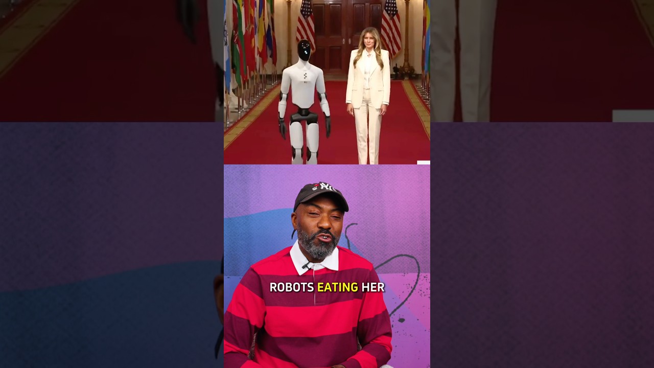 Melania Trump introduces her robot bestie to the world