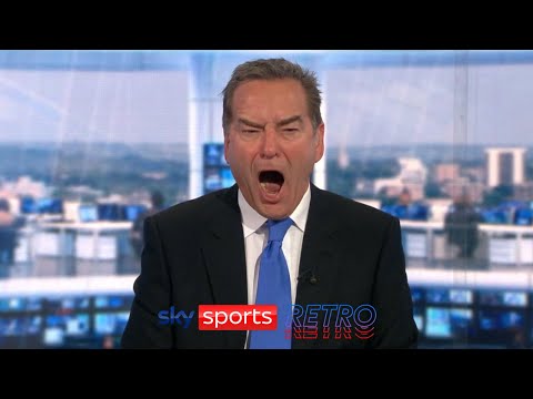 Jeff Stelling going crazy over a Hartlepool goal