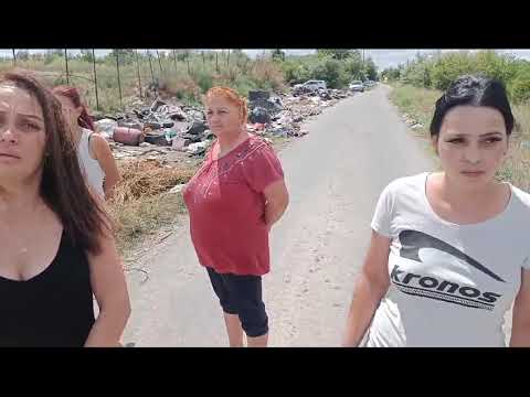 Conțești ( sat Bălteni), Dâmbovița- 10 august 2023. Munți de gunoaie.