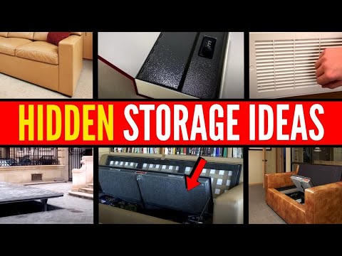 Hidden Compartment Furniture - 12 secret Storage Ideas You Will Love