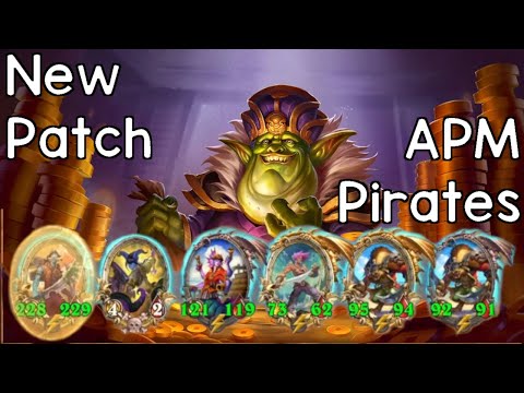 APM Pirates With My Favorite Hero Gallywix | Hearthstone Battlegrounds
