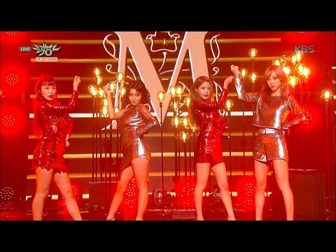 뮤직뱅크 - MAMAMOO 마마무 - Decalcomanie.20161111