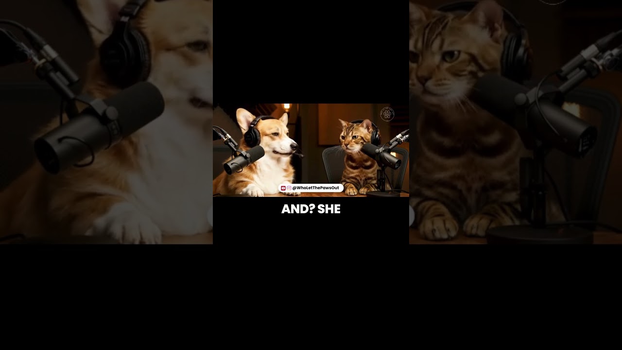 When a Cat & Dog Start a Podcast… Humans Get DESTROYED 😂🎙️ | Funniest AI Pet Podcast Ever!