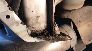 Classic body style Silverado inner fender mod