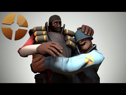 Team Fortress 2 - Demo/Soldier Friend domination voice lines