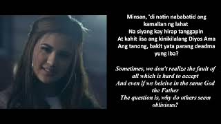 Dedma lyric video (with Eng Sub) - Abra &amp; Julie Anne San Jose