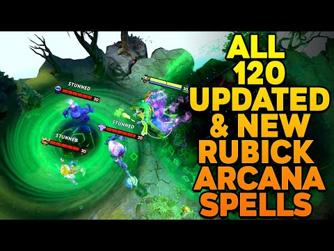 UPDATED & NEW Rubick Arcana Spells - Magus Cypher - ALL 120 Spells [Custom Effects & Animations]
