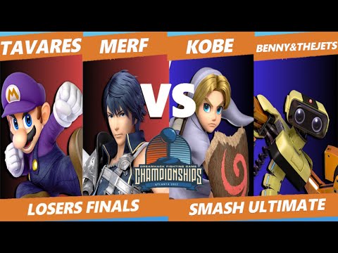 DHATL 2022 SSBU - Tavares & Merf vs Kobe & Benny&TheJets - Ultimate Tournament Losers Final
