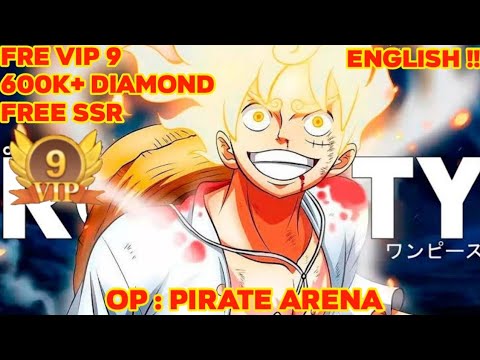 OP : PIRATE ARENA PRIVATE ENGLISH - FREE VIP 9 - 600K DM - GIFT CODE