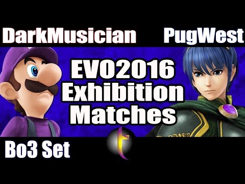 EVO 2016: SSB Wii U - Friendlies - DarkMusician vs PugWest
