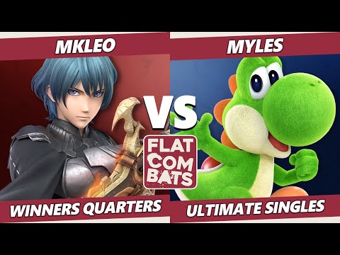 Flat Combats 10 Winners Quarters - MkLeo (Byleth) Vs. Myles (Yoshi) SSBU Smash Ultimate