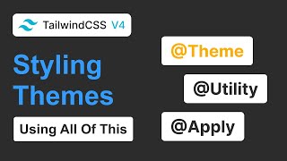 Download the video "How To Style Your Theme Using @theme, @utility And @apply Using TailwindCSS V4 In React Or NextJS"