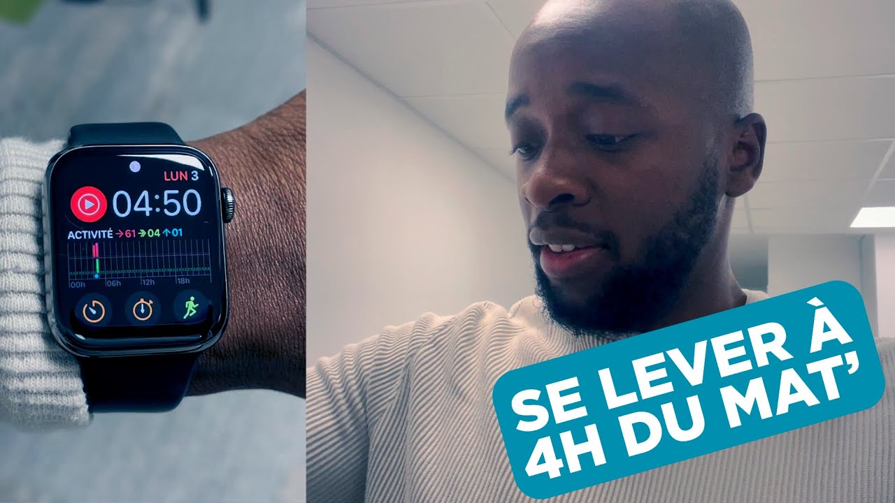 Voilà ce qui arrive quand on Se lève à 4h du matin.