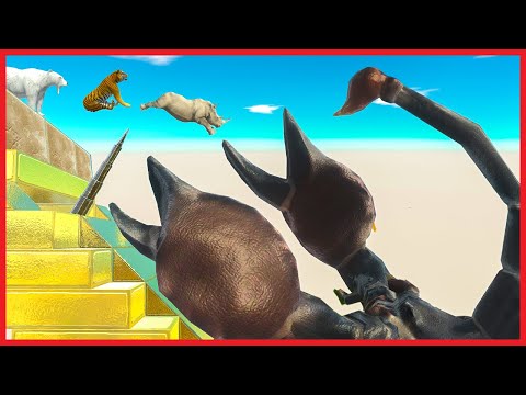 WHO can CATCH THE BUG | ARBS - Animal Revolt Battle Simulator