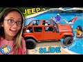 JEEP Vs POOL FV Family Slide Towing Vlog W A Side Of ICE