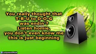 Toby Mac ft TruDog  - Loud &#39;N&#39; Clear (Lyric Video)