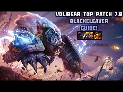 Volibear TOP is BROKEN AND LEGENDARY PATCH 7.8 BEST CARRY CHAMPION!