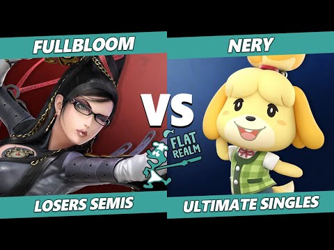 Flat Realm 8 Losers Semis - 4All | FullBloom (Corrin, Rosalina, Bayonetta) Vs. TS | Nery (Isabelle)