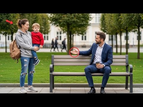 „Dürfen wir uns hier setzen?“ – fragte die Obdachlose. Der Millionär lächelte: „Bitte, nur zu.“