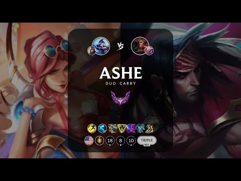 Ashe ADC vs Swain - NA Master Patch 13.17