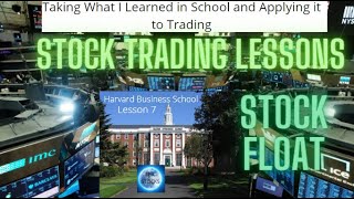 Stock Lesson - 7 - Stock Float - What is it? #epicstocks