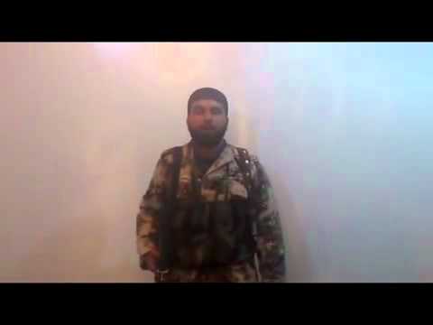 بيان من كتيبة العمري يلقيه النقيب قيس القطاعنة