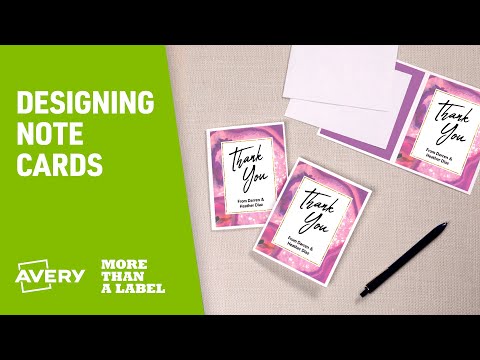 Note Card Template Printable