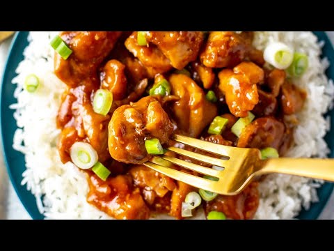 Instant Pot Bourbon Chicken