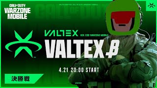 【VALTEX β :WZモバイル】決勝!! ちんぷろ視点 【Call of Duty®: Warzone™ Mobile】
