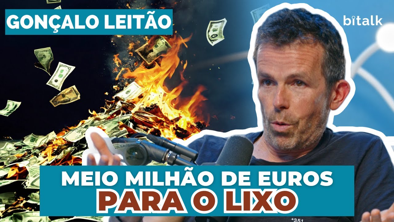 #186: MEIO MILHÃO DE EUROS PARA O LIXO c/ o Filho da Pub Gonçalo Leitão