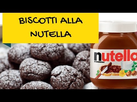 Biscotti veloci alla Nutella