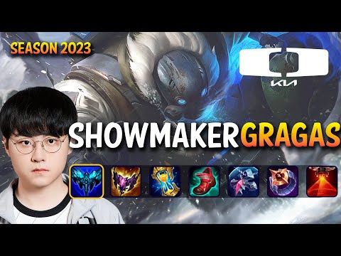 DK Showmaker GRAGAS vs JAX Top - Patch 13.22 KR Ranked