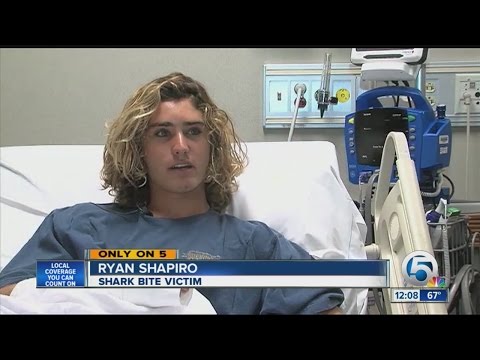 Teen surfer describes being bitten by shark near Fort Pierce Inlet