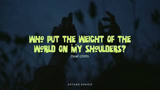 Oasis || Who Put The Weight Of The World On My Shoulders? [Sub. Español]