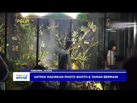 PHOTO BOOTH &amp; TEMPAT MAIN ANAK DI SATPAS POLRES KEBUMEN