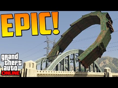 SÚPER MEGA DIFICIL!!!! A LA PRIMERA!!! - Gameplay GTA 5 Online Funny Moments (Carrera GTA 5 PS4)