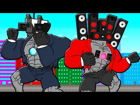 ALL SERIES MUSCLE BOSSES CAMERAMAN & SPEAKERMAN! Skibidi Toilets Cartoon Animation