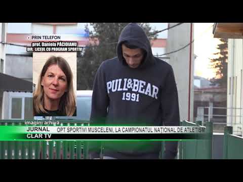 Opt sportivi musceleni, la Campionatul Naţional de Atletism  ( 29 01 2021 )